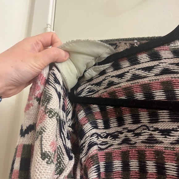 Vintage Paul Harris Design Ramie Cotton Floral Rose Pattern Cardigan - Picture 3 of 4